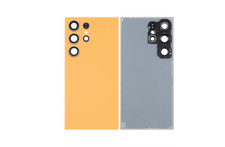 Back Cover Glass With Camera Lens Compatible For Samsung Galaxy S24 Ultra 5G