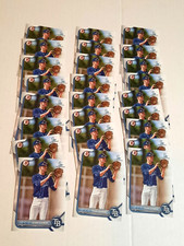 Ryan Cermak 2022 1st Bowman Draft BD-81 Rookie RC Rays Lot Of 25