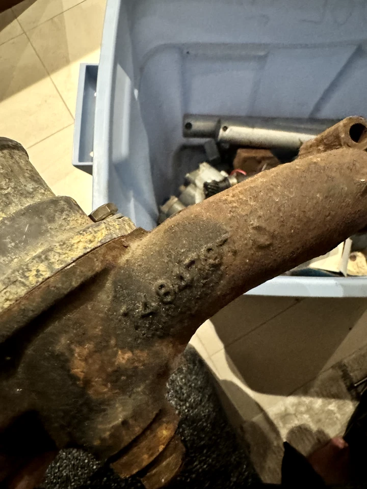 63 64 65 66 67 Cadillac Deville Eldorado 429 Engine Coolant Crossover Manifold - Image 4 of 4