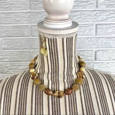 Beaded Statement Necklace  Earrings Set Stocking Stuffer Gift Idea