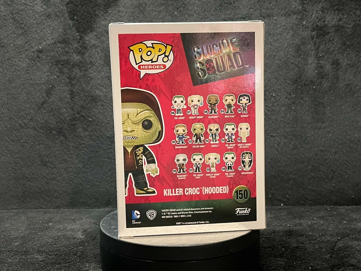 Funko Pop #150 Killer Croc Hooded (DC Suicide Squad