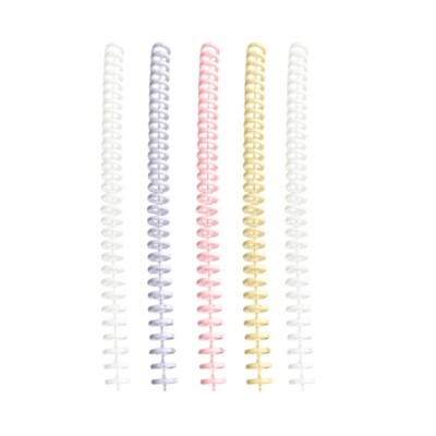30 Rings Binding Coils Large Binding Capacity Binder Spine for Notebook Journal