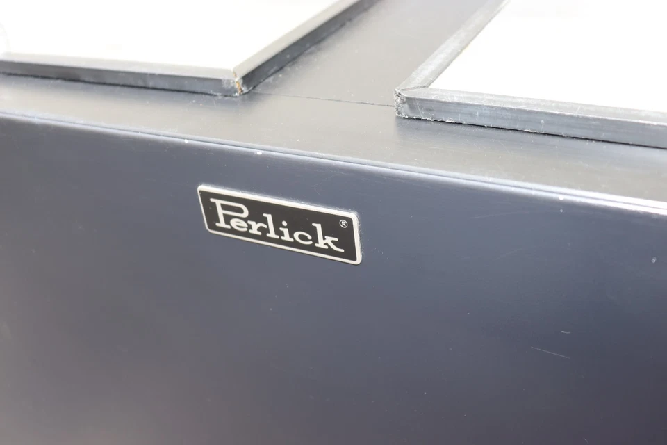 Caneca/resfriador de prato de cerveja Perlick FR48RT-3 48"W vidro congelador, testado, LIMPO - Imagem 2 de 4