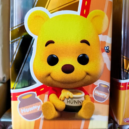 Disney x Hot Toys COSB1037 Winnie The Pooh con miel (versión de pelo de terciopelo) Cosbaby