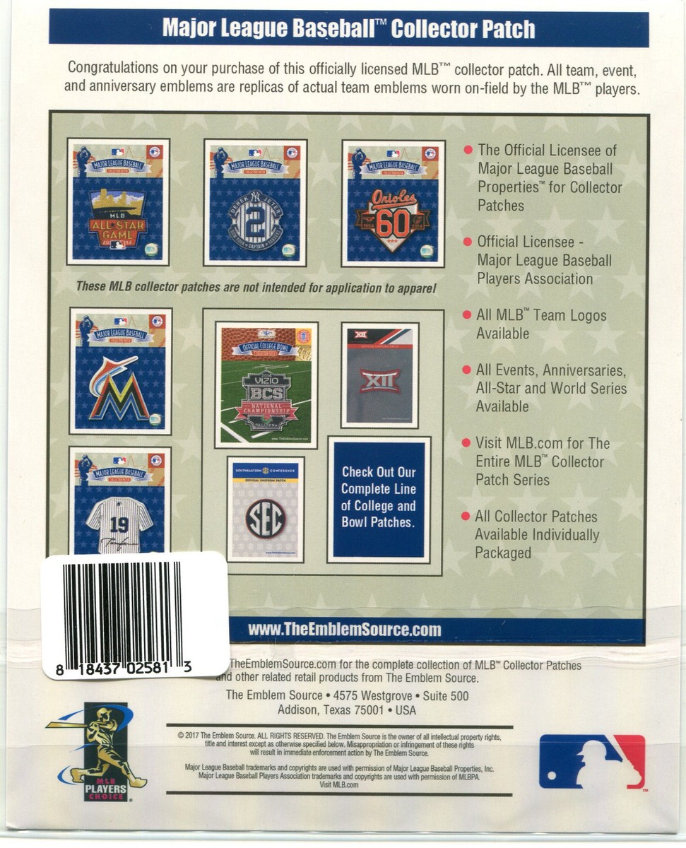 Official Licensed 2018 MLB World Series Collectors Patch Red Sox