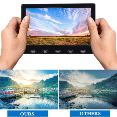 7''/8''/9''/10.1'' CCTV HDMI Monitor 1080P VGA PC Screen for Raspberry Pi