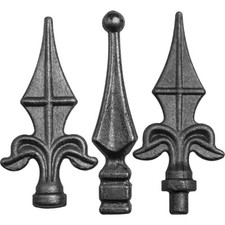 STAL Metallspitze Zierspitzen Zaundekoration Zaunspitzen Zierelement