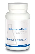 Biotics Intenzyme Forte 100's Proteolytic Enzymes Pancreatin Bromelain 02/26