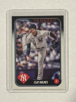 2024 Topps Series 1 Clay Holmes Vintage Stock 49/99 #247 New York Yankees