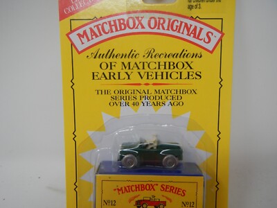 MATCHBOX No.12 LAND ROVER SERIES Ⅱ 1961 Matchbox Lesney Land Rover Series II #12 With Original