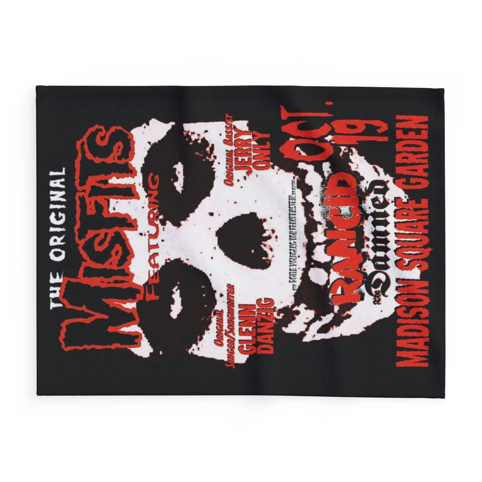 The Misfits Fleece Blanket
