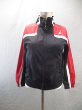 Air Jordan Size 10-12 YRS Boys Full Zip Stand Collar Pocket Athletic Jacket 586