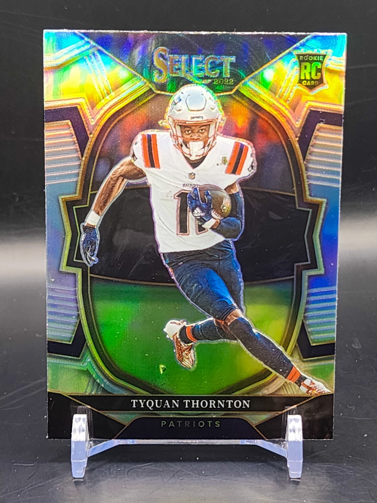 2022 Select Tyquan Thornton Concourse Silver Prizm Rookie RC #93 Patriots