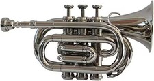 True Bb Zweiss Pocket Cornet, Clear Sound, British Designed, Real Cornet, Not a