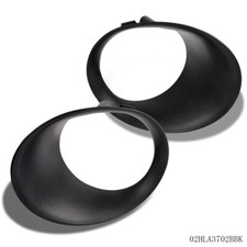 2X Bumper Fog Light Lamp Bezel Cover Fit For 2002-2008 Dodge Ram 1500 2500 3500 