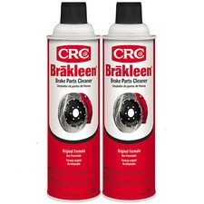 CRC 05089 Brakleen Brake Parts Cleaner - Non-flammable 19oz Pack of 2
