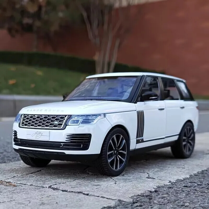 1/24 Range Rover Sports SUV Diecast Car Model With Sound & Light Kid Toy Gift