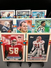 Choose Your RC 1989 Topps Traded Football - Sanders, Thomas & More! - Near MINT!