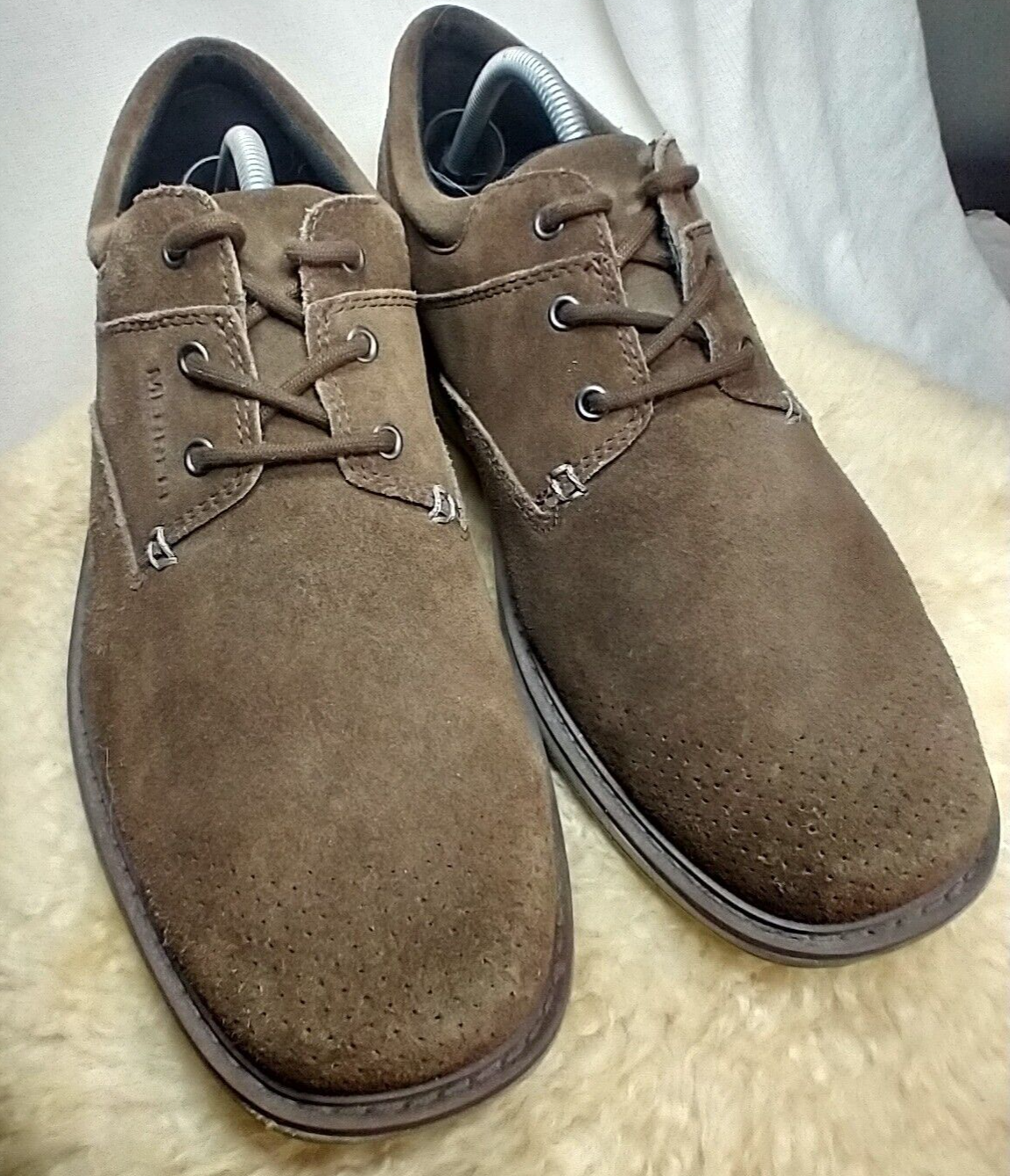 MERRELL SCARPA CASUAL UOMO PELLE WORLD VUE COMFORT J94353 TAGLIA 11 MARRONE BELLA