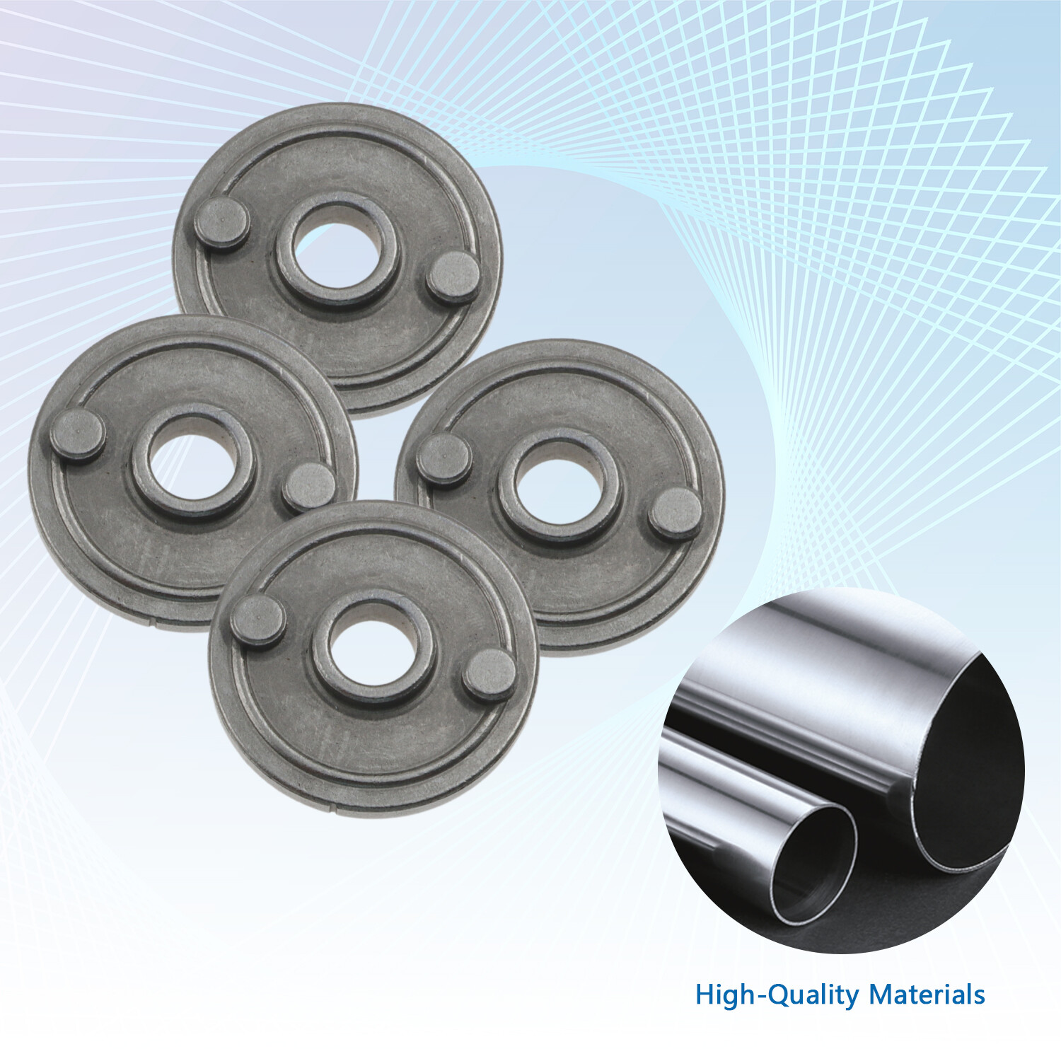 Replacement Blades Adapter 4Pcs Metal Fit for Lawn Mower