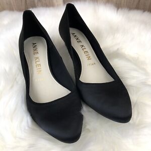 black kitten heel shoes size 5