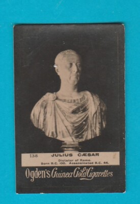OGDENS GUINEA GOLD - NR.  138 - JULIUS CAESAR - 1901