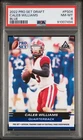2022 Leaf Pro Set Draft #PS04 Caleb Williams Blue PSA 8