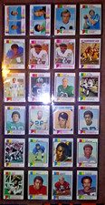 VINTAGE 1973 TOPPS LOT OF 24 NFL STARS: HOFS ROOKIES AND MORE