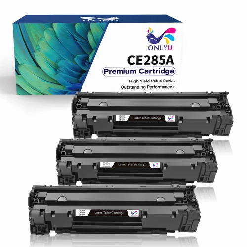 3Pack CE285A 85A Black Laser Toner Cartridge For HP LaserJet Pro P1109W P1102  - Picture 1 of 5