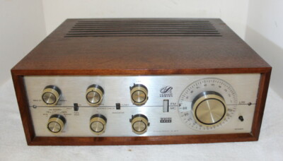Eico 2536 FM/MC EL84 Vacuum Tube Stereo Receiver ~ Beautiful Wood Case ~ RARE!!!