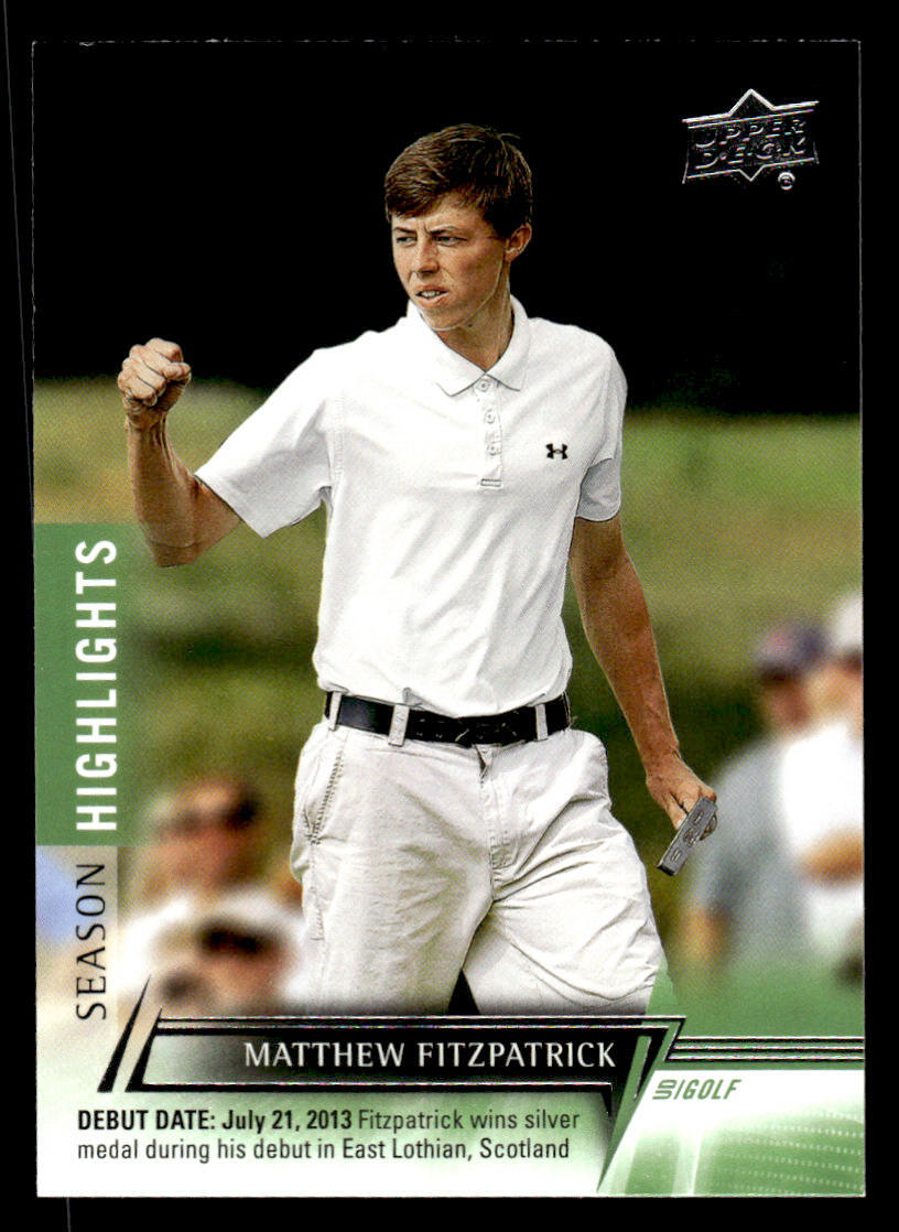 2024 Upper Deck #75 Matthew Fitzpatrick Card