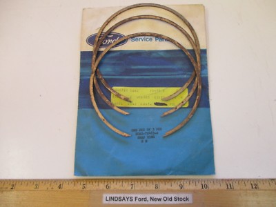 3 PCS FORD 1980/1989 MUSTANG & OTHERS W/AOD TRANS ''RING'' PRESSURE PLATE RETAINER