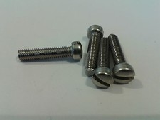 SUNBEAM ALPINE (TIGER) TÜRZIEHGRIFF SCHLITZSCHRAUBEN 4er SET