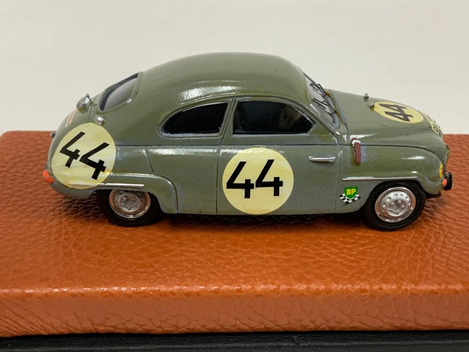 1/43 Provence Moulage SAAB 93  from 1959 24 Hours Le Mans Leather base  TR297 - Image 4 of 4