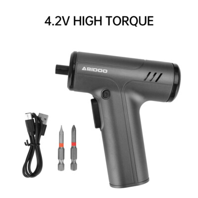 4.2V Electric Screwdriver Rechargeable Home Mini Multifunction with Batch Bit