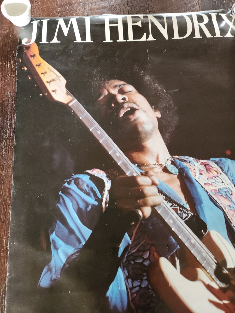 Jimi Hendrix Vtg 1987 The Estate Concert Poster Jim Marshall 23 x