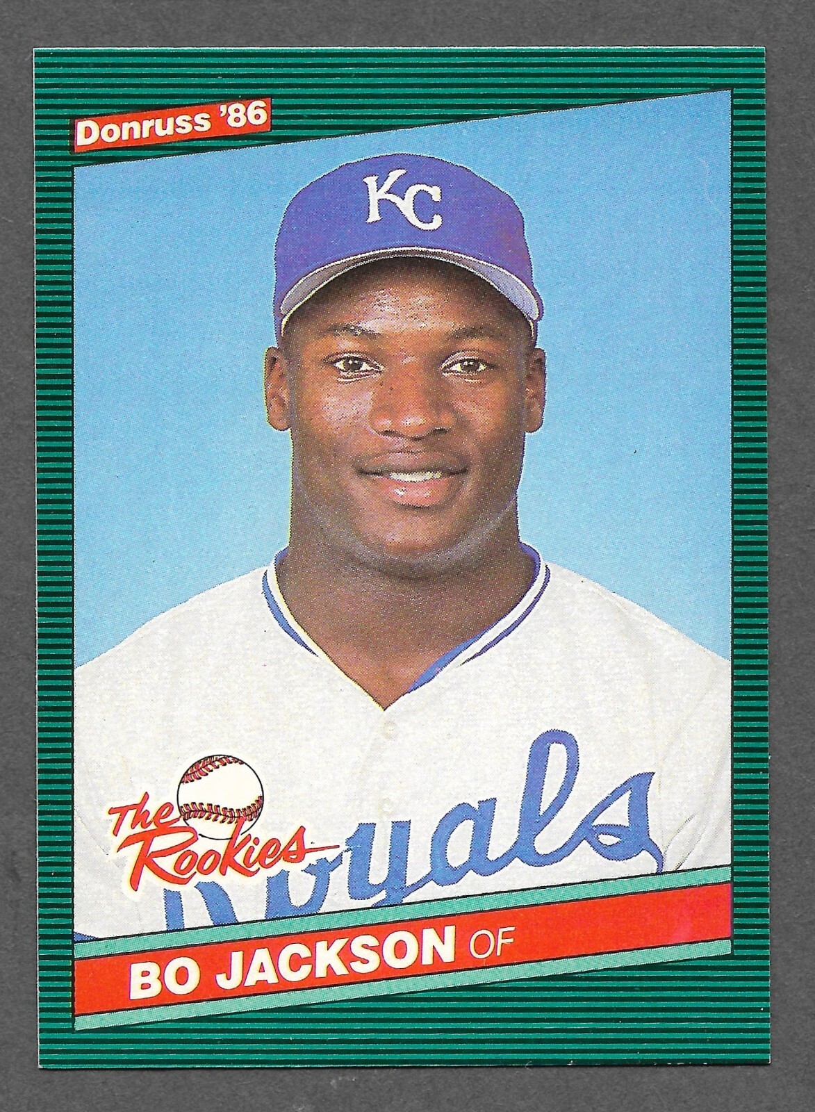 1986 Donruss #38 Bo Jackson RC Royals Rookie Card CENTERED NICE NM-MT