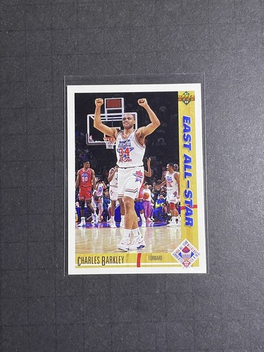 1991 92 Upper Deck Charles Barkley All Star Card 70 Philadelphia 