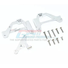 NEW GPM Aluminum Front Shock Mount Silver : Axial SCX10 III Jeep JL Wrangler