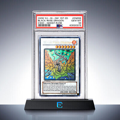For Display - PSA 10 Black Rose Dragon | Yugioh CSOC-EN039 For Display - PSA 10 Black Rose Dragon | Yugioh CSOC-EN039