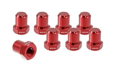 VMS RACING BILLET ALUMINUM RED B18 NON VTEC VALVE COVER NUTS BOLTS HEAD 7 PCS