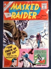 Masked Raider & Talon The Golden Eagle Silver Age Charlton Comics G/VG