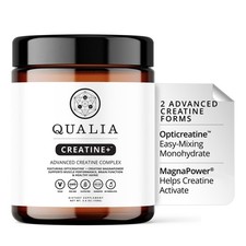Qualia Creatine | Advanced Complex | 2 Sources 1 Month Supply, White 