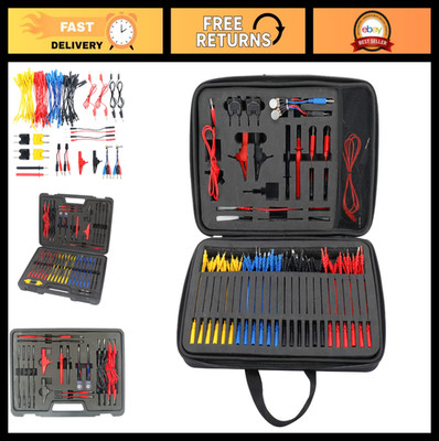 92pcs Automotive Circuit Test Leads Kit - Multimeter Electrical Diagnostic Tools