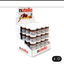 Ferrero Nutella Mini Jars Glass 25gPack of 64 Same-Day Dispatch