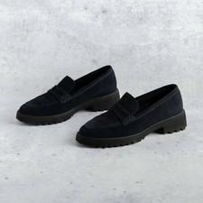 Ara Womens Karina Loafer Navy Suede