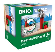 Brio Magnetic Bell Signal, Green - Accessory for Toy standard size,