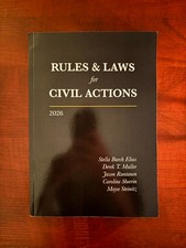 Rules and Laws for Civil Actions: 2026