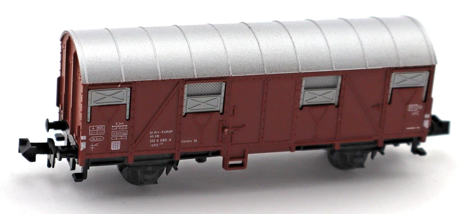 Minitrix 3239 Gedeckter Güterwagen Grs 212 DB Ep. IV Spur N OVP