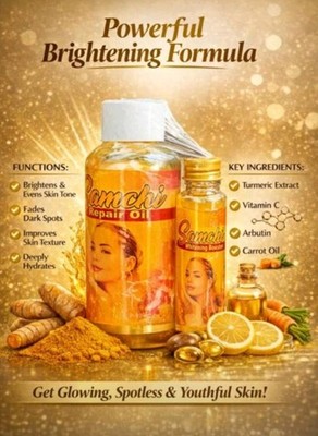 2 In 1 Samchi Repair Oil & Samchi  Whitening Oil